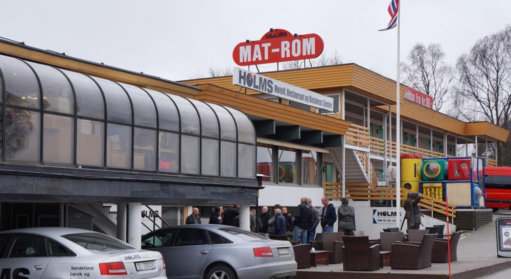Motel Larvik Rodbol Eksteriør billede