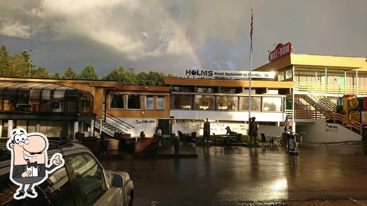 Motel Larvik Rodbol Eksteriør billede